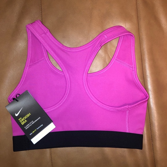 NEW Nike Swoosh Icon Sports Bra - Picture 5 of 7